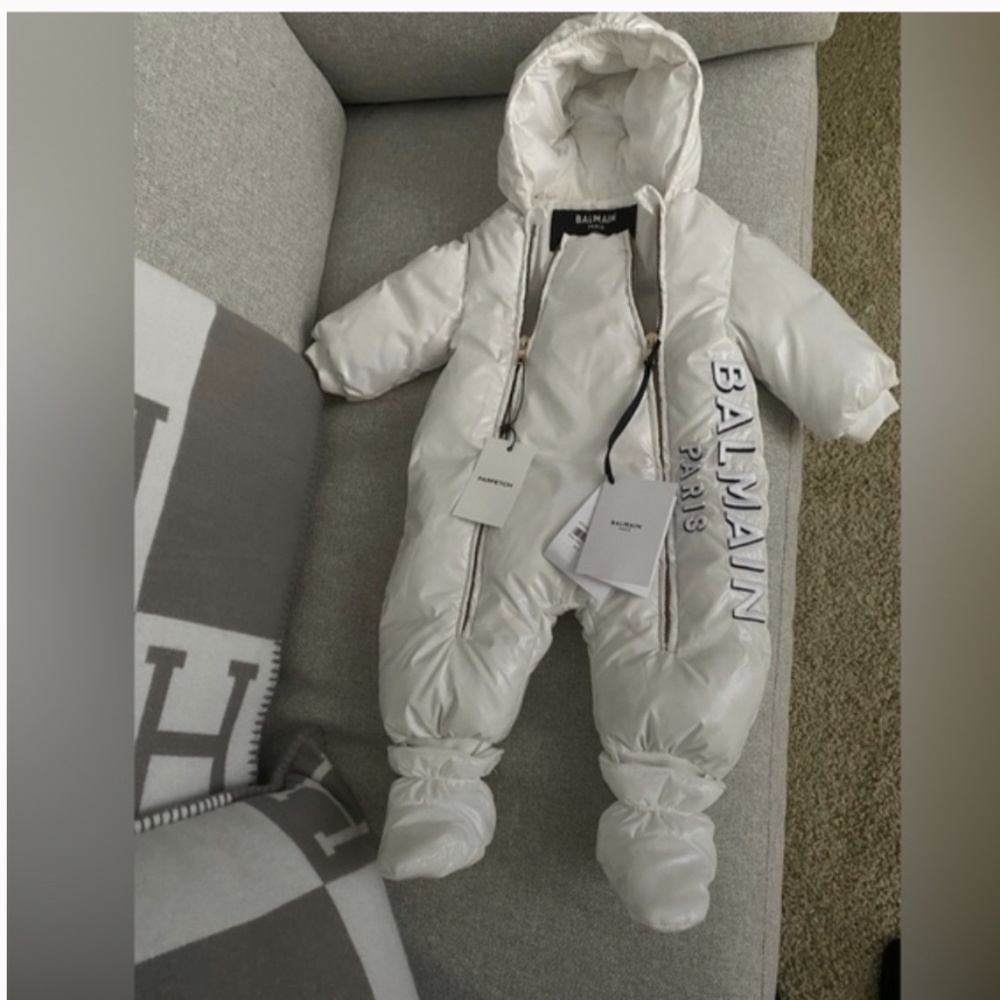 Balmain Infant Snow Suit NWT from Farfetch!